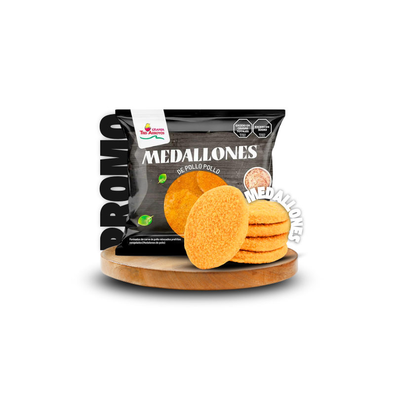 Medallones de pollo 